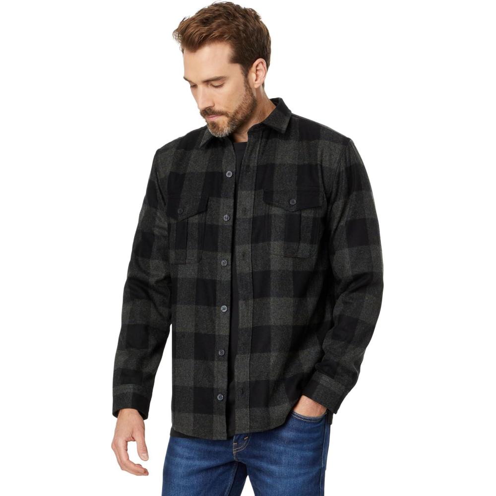 image:imagePendleton Mens Long Sleeve Scout ShirtBlueGreen Buffalo Check