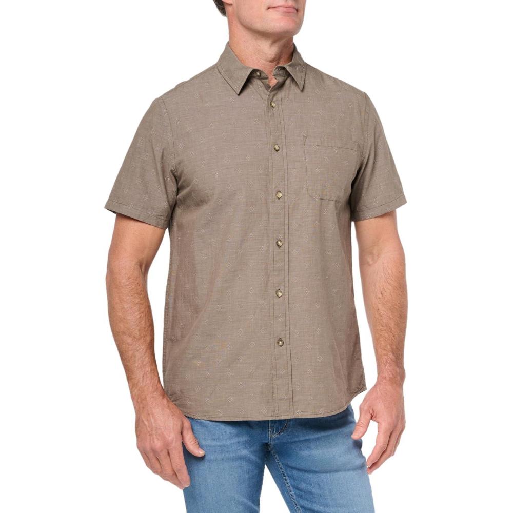 image:imagePendleton Mens Short Sleeve Colfax ShirtMahogany