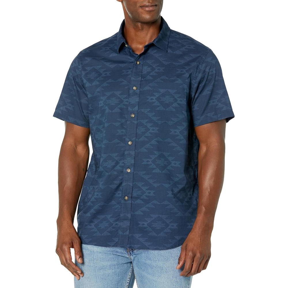image:imagePendleton Mens Short Sleeve Shoreline ShirtIndigo