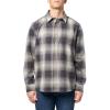Blue/Taupe Mix Plaid