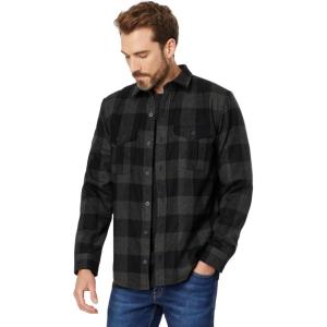 Pendleton Mens Long Sleeve Scout Shirt(Blue/Green Buffalo Check)