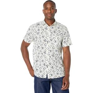 Pendleton Mens Short Sleeve Shoreline Shirt(Horseshoe Warm White)