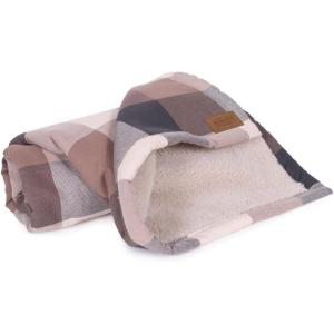 Pendleton Berber Pet Blanket – Wyeth Trail Wheat(Block Plaid)