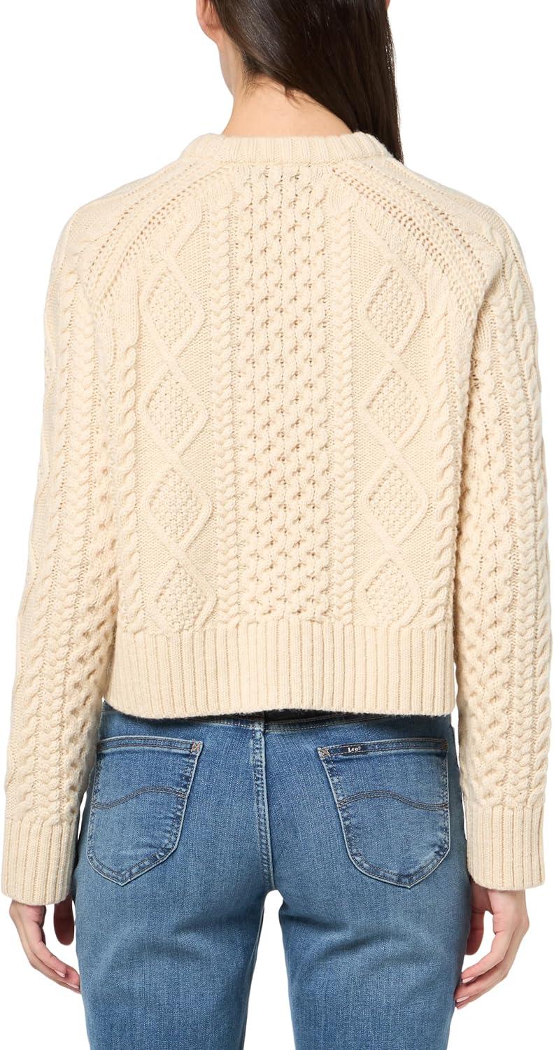 image:imagePendleton Womens Cropped Fisherman SweaterBirch