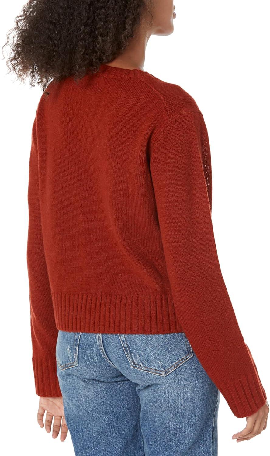 image:imagePendleton Womens Relaxed Shetland Crew PulloverChili Red
