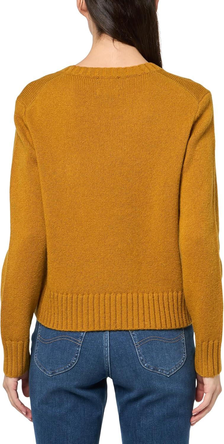 image:imagePendleton Womens Relaxed Shetland Crew PulloverDeep Gold