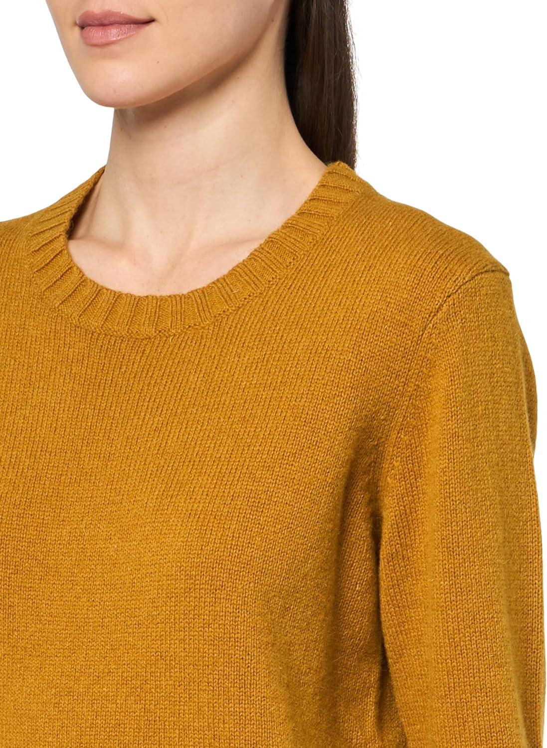 image:imagePendleton Womens Relaxed Shetland Crew PulloverDeep Gold