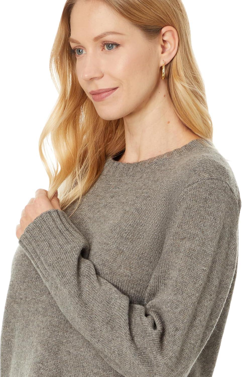 image:imagePendleton Womens Relaxed Shetland Crew PulloverStone Heather