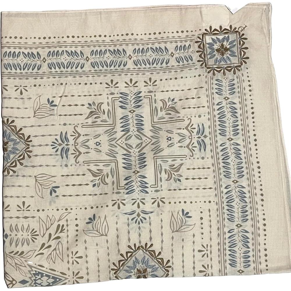 image:imagePendleton 26 Embroidered BandanaLaurel Grove Ivory