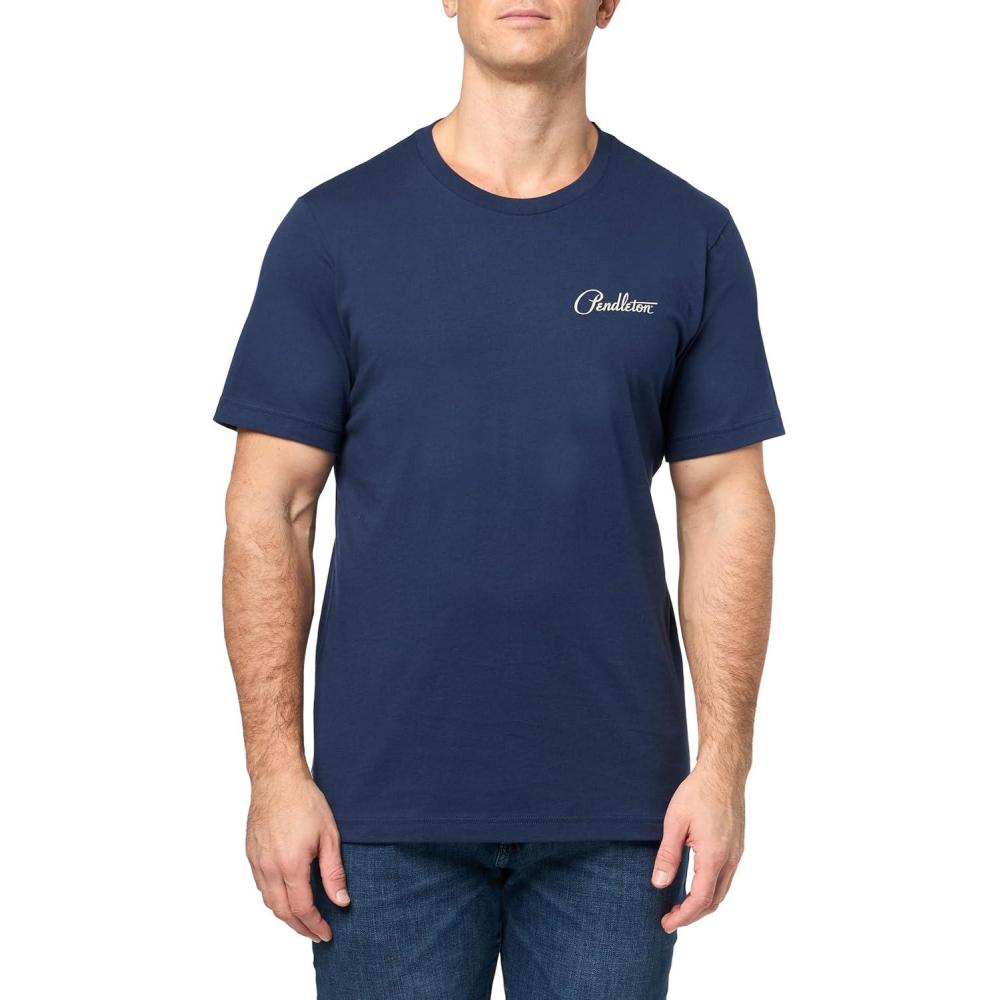 image:imagePendleton Mens Deschutes TShirtNavyMulti