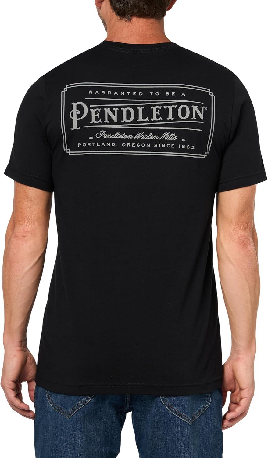 image:imagePendleton Mens Deschutes TShirtBlackGrey