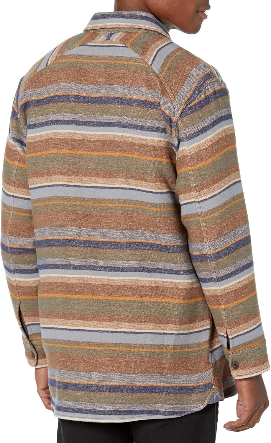 image:imagePendleton Mens Long Sleeve Driftwood ShirtTrail Stripe