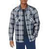 Indigo/Marine/White Plaid