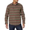 Green Mix/Rust Stripe