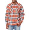 Barn Red/Denim Plaid
