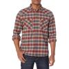 Charcoal/Red Plaid