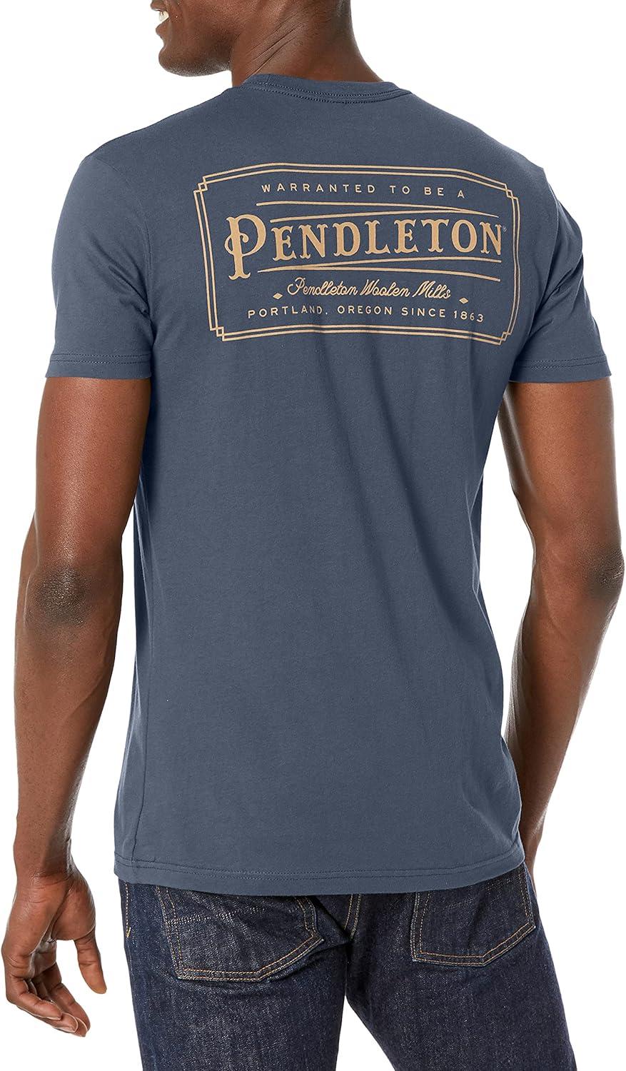 image:imagePendleton Mens Classic Fit Graphic TShirtIndigoGold