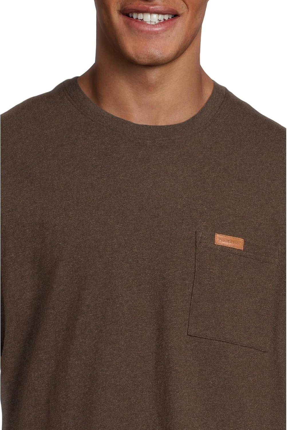 image:imagePendleton Mens Deschutes Tee Short SleeveBrown Heather