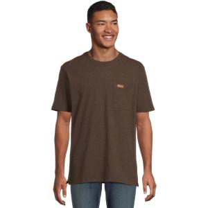 Pendleton Mens Deschutes Tee Short Sleeve(Brown Heather)