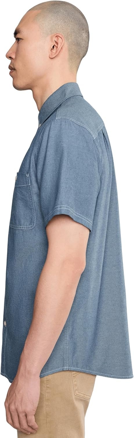 image:imagePendleton Mens Bayside Shirt Short SleeveBlue