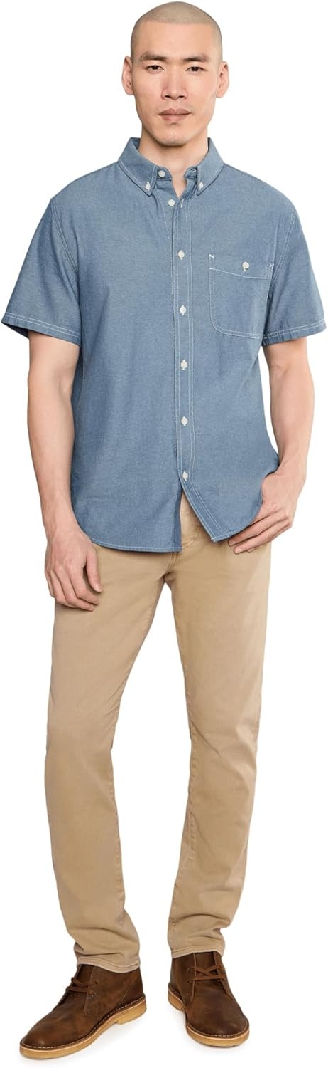 image:imagePendleton Mens Bayside Shirt Short SleeveBlue