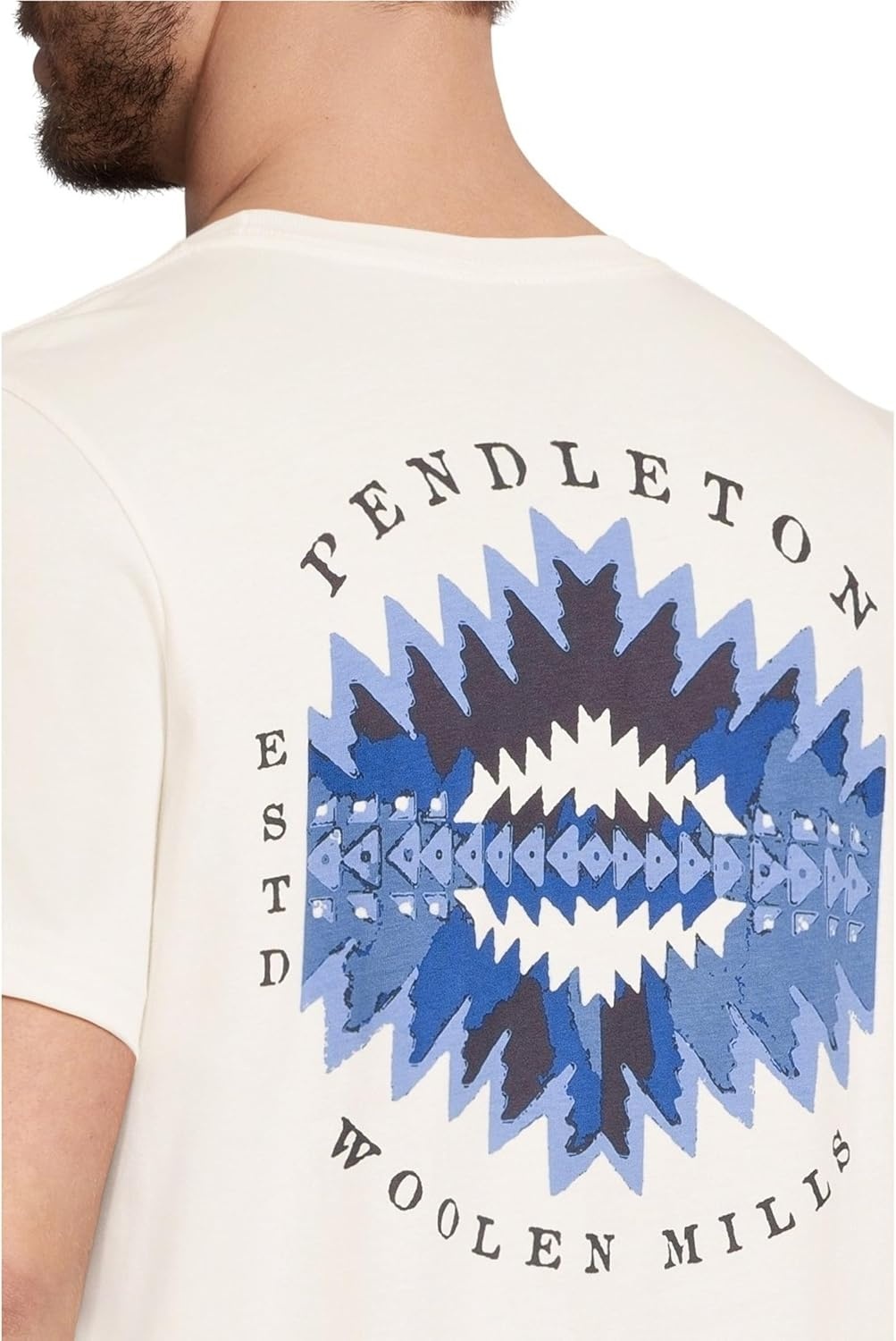 image:imagePendleton Mens Sunset Pass Graphic Tee Vintage WhiteBlue