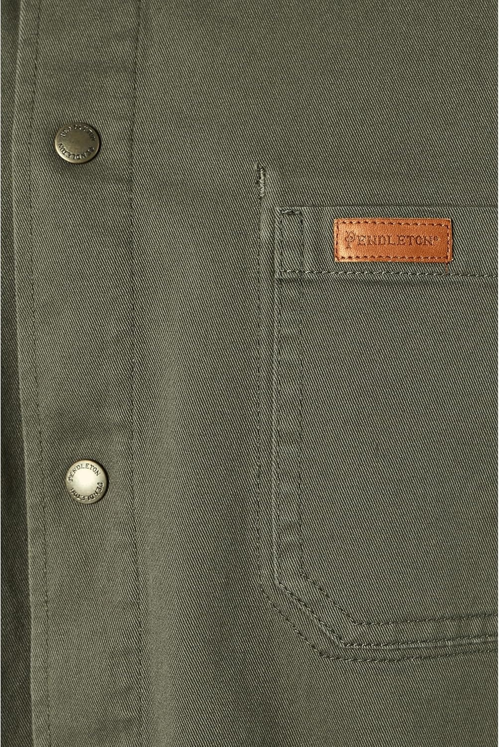 image:imagePendleton Mens Twill Work ShirtGreenPonderosa