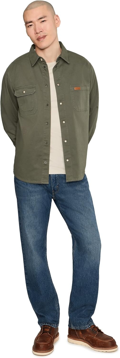 image:imagePendleton Mens Twill Work ShirtGreenPonderosa