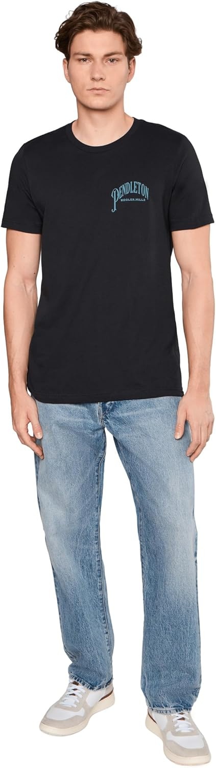 image:imagePendleton Mens Western Tradition Graphic TeeVintage BlackMulti