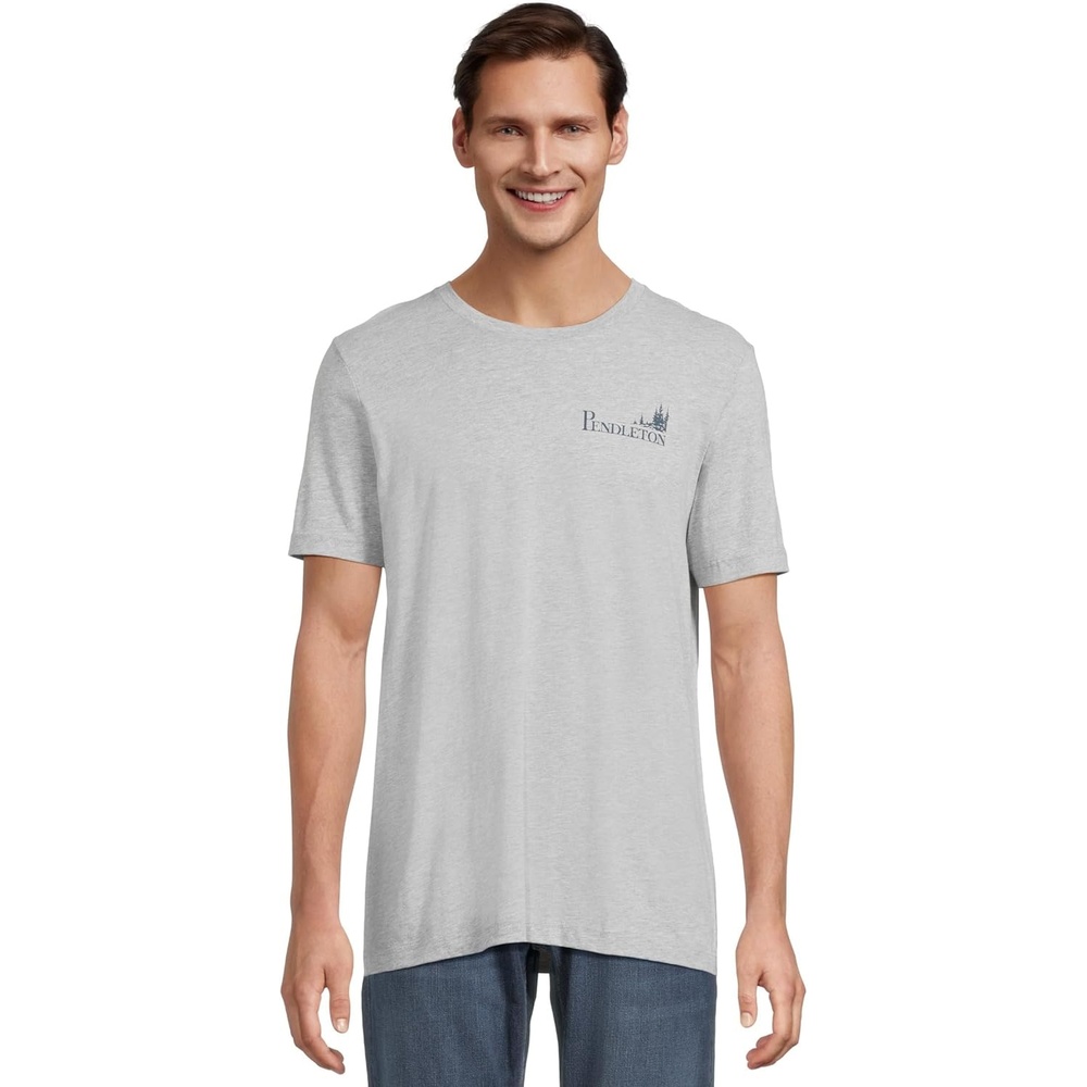image:imagePendleton Mens Outdoor Sunset Graphic TeeAthletic HeatherGrey