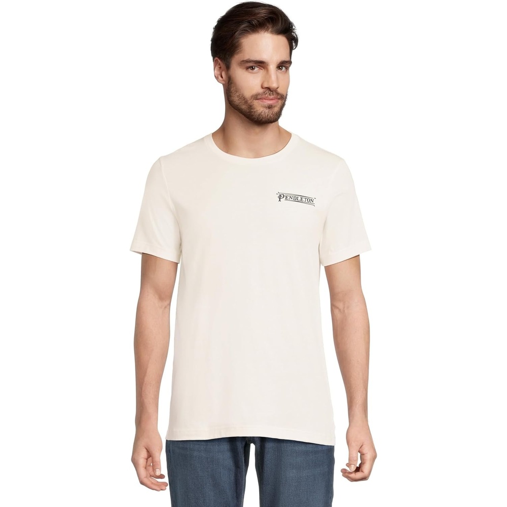 image:imagePendleton Mens Sunset Pass Graphic TeeVintage WhiteBlue