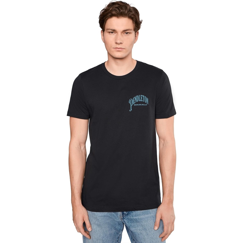 image:imagePendleton Mens Western Tradition Graphic TeeVintage BlackMulti