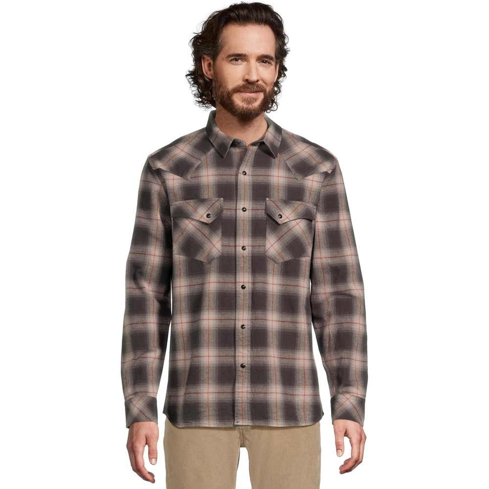 image:imagePendleton Mens Wyatt ShirtCharcoal Grey Plaid