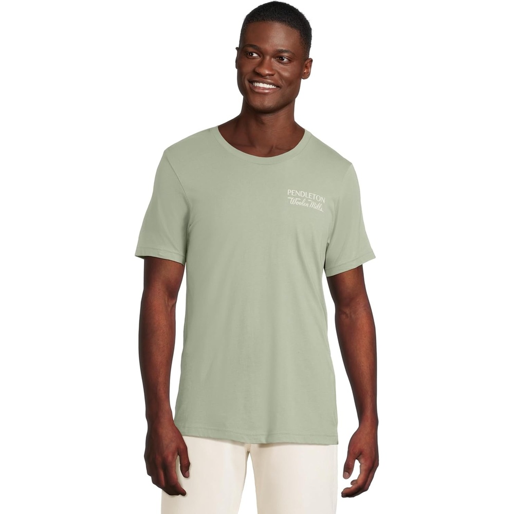 image:imagePendleton Mens Cascadia Graphic TeeSageCream