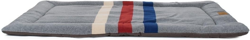image:imagePendleton Fleece Comfort Cushion Dog Bed Cabin Stripe Gray XLCabin Stripe Shale